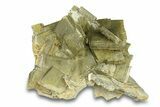 Gray-Green Tabular Barite With Phantoms - Peru #291982-1